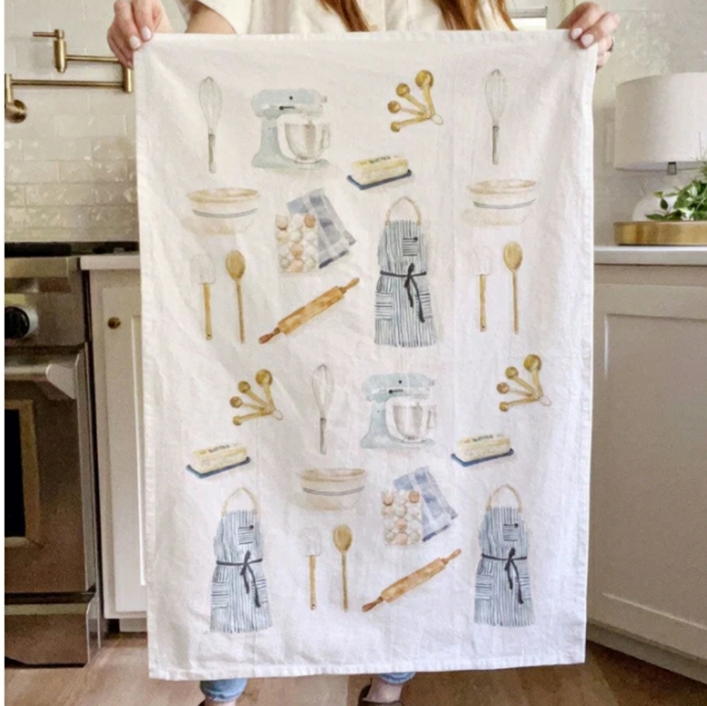 Emily Lex Studio - New 100% Cotton Baking Tea Towel